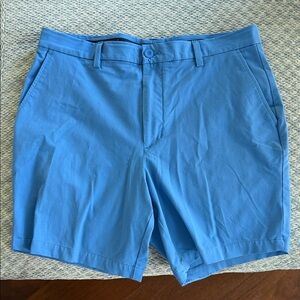 Vineyard Vines Performance Blue Flat Front Shorts